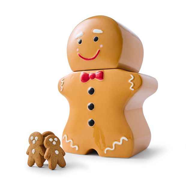 Gingerbread Man Cookie Jar - Anko