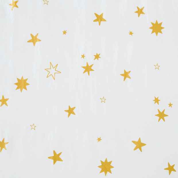 Gold Star Flannel Back Tablecloth - Anko