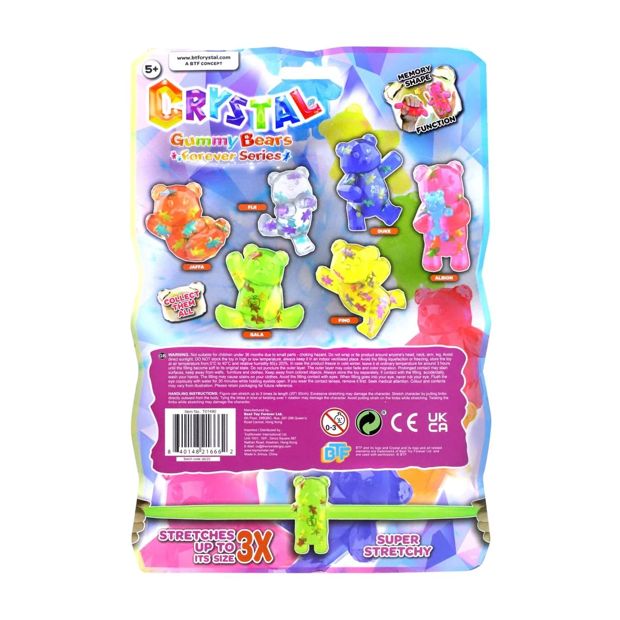 Crystal Gummy Bears: Forever Series - Assorted