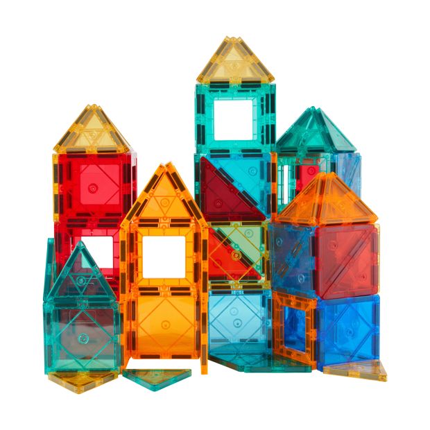 100 Piece Magnetic Tiles Ultimate Starter Set - Anko