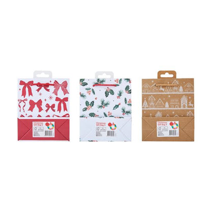 Christmas Gift Bag, Small, Assorted - Anko