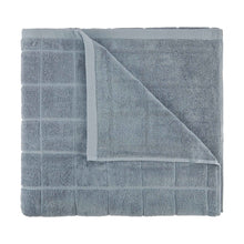 Cotton Grid Mega Towel - Blue