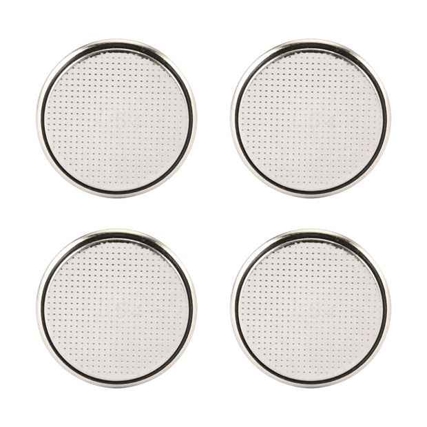 4 Pack Button Cell Batteries, CR2025 - Anko