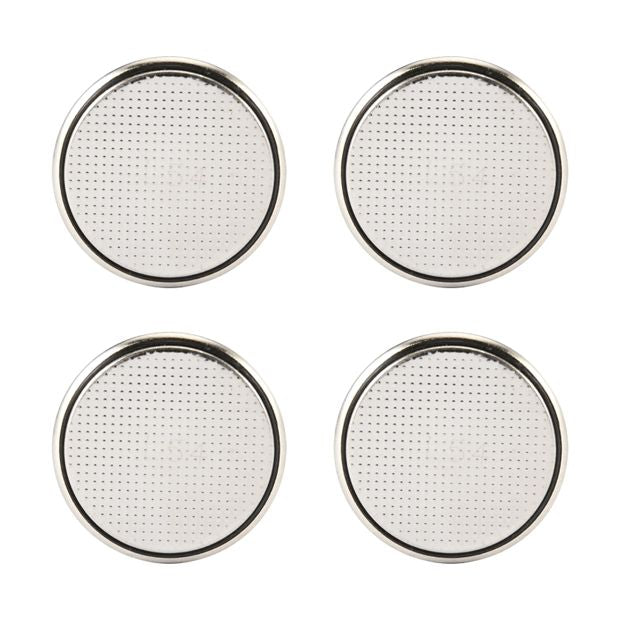 4 Pack Button Cell Batteries, CR2025 - Anko