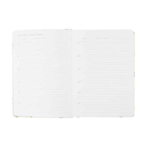 2026 A5 Daily Diary, Flower - Anko