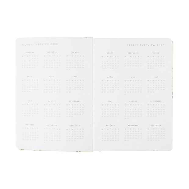 2026 A5 Daily Diary, Flower - Anko