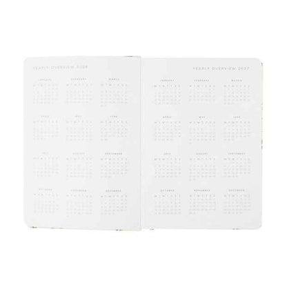 2026 A5 Daily Diary, Flower - Anko