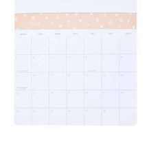 2026 Magnetic Shell Calendar, Blue - Anko