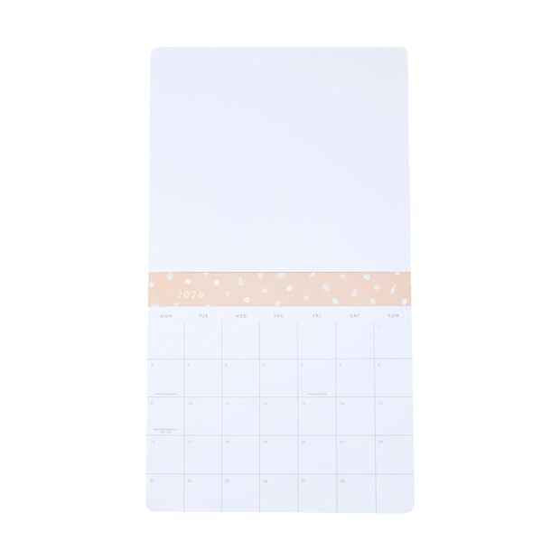 2026 Magnetic Shell Calendar, Blue - Anko