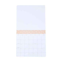 2026 Magnetic Shell Calendar, Blue - Anko