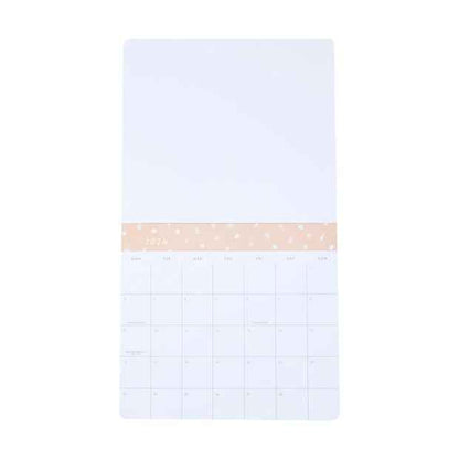 2026 Magnetic Shell Calendar, Blue - Anko