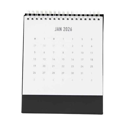 2026 Desk Black Calendar - Anko