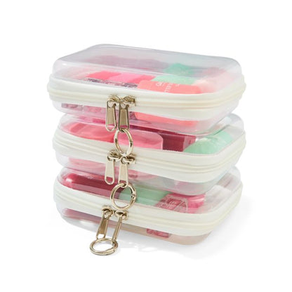 3 Piece Small Clear Packing Cubes - Anko