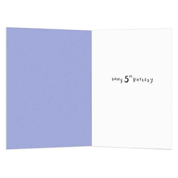 Connections from Hallmark 5th Birthday Card - You're Dino-mite 5 Today