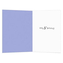 Connections from Hallmark 5th Birthday Card - You're Dino-mite 5 Today