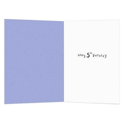 Connections from Hallmark 5th Birthday Card - You're Dino-mite 5 Today