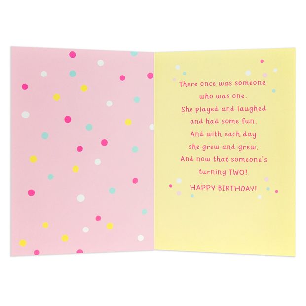 Connections from Hallmark 2nd Birthday Card - Elephant