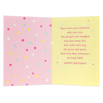 Connections from Hallmark 2nd Birthday Card - Elephant
