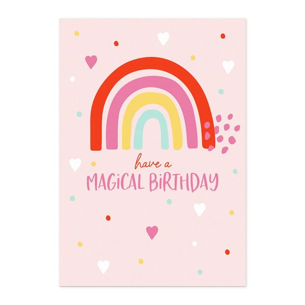 Connections from Hallmark Birthday Card - Rainbow