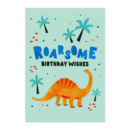 Connections from Hallmark Birthday Card - Dinosaurs