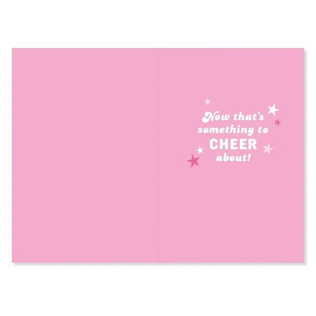 Connections From Hallmark Birthday Card - Cheerleader