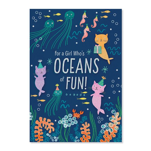 Connections from Hallmark Birthday Card - Ocean Fun