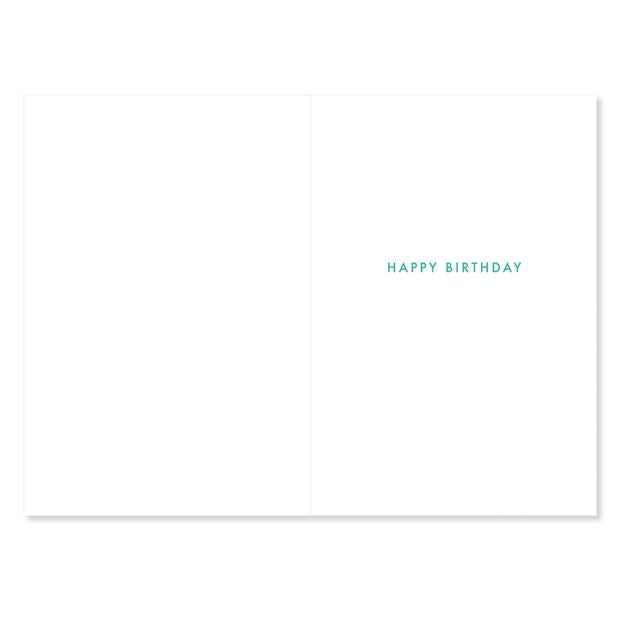 Connections from Hallmark 4th Birthday Card - Happy Days