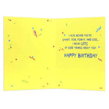 Birthday Card - Dog with Party Hat