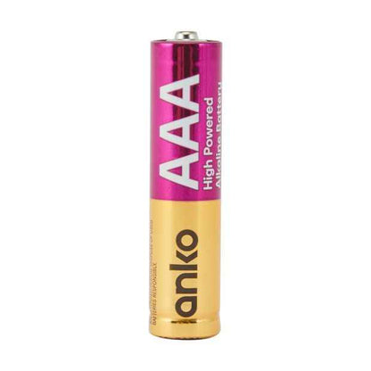 18 Pack High Powered AAA Alkaline Batteries - Anko
