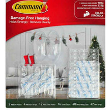 100 Pack 3M Command Command Festive Hooks