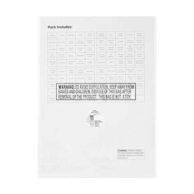 Small Spice Labels - Anko