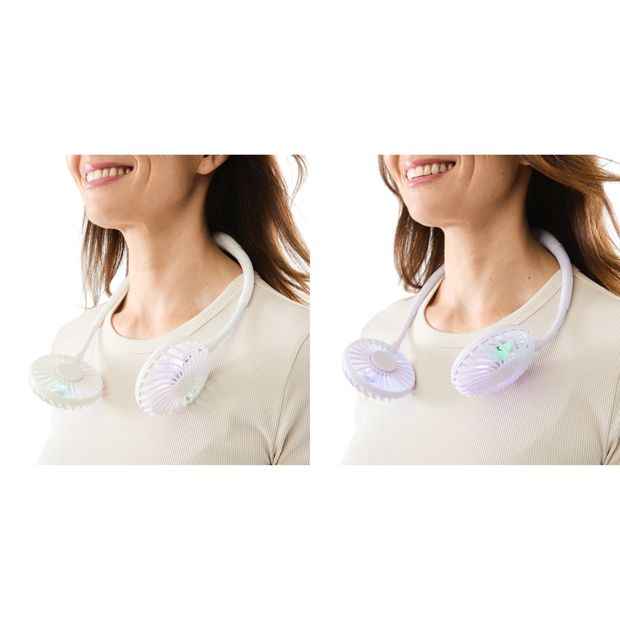 Overshoulder Light Up Fan, Assorted - Anko