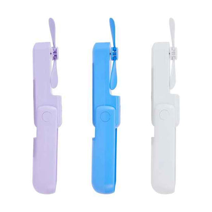 Portable Fan with Charger, Assorted - Anko
