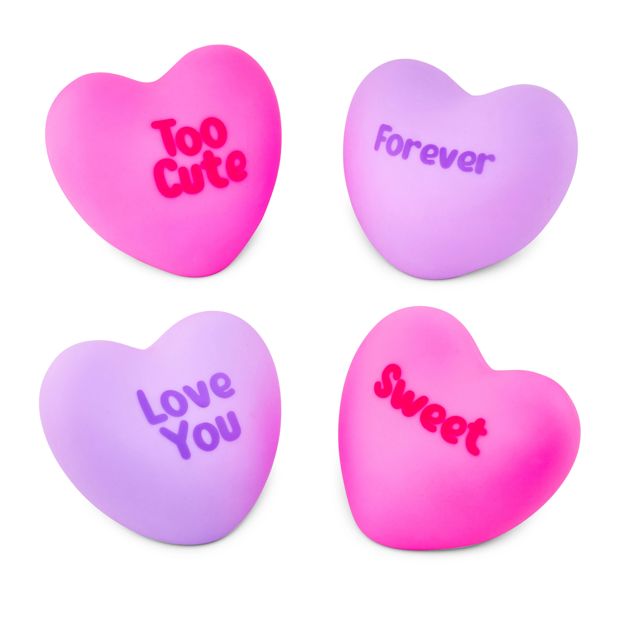 ToyMania Squish and Squiggle Squishy Heart - Assorted