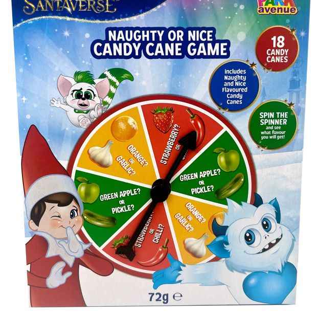 Park Avenue The Elf on the Shelf Santaverse Naughty or Nice Candy Cane Game 72g