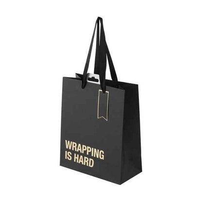 Wrapping is Hard Gift Bag, Medium - Anko