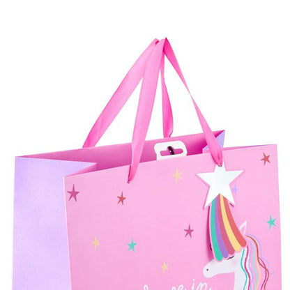 Unicorn Gift Bag, Extra Large - Anko