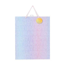Jumbo Ombre Birthday Gift Bag with Tag