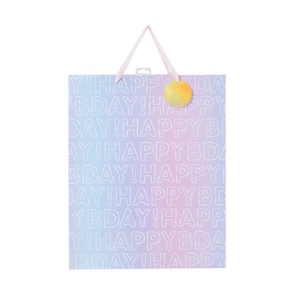 Ombre Happy Birthday Jumbo Gift Bag - Anko