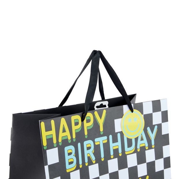 Racer Happy Birthday Jumbo Gift Bag - Anko