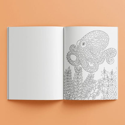 Kaleidoscope Colouring: Ocean Splash - Book