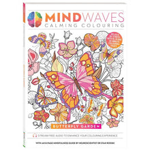 Mindwaves Calming Colouring: Butterfly Garden - Book