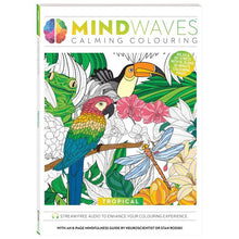 Mindwaves Calming Colouring: Tropical - Book