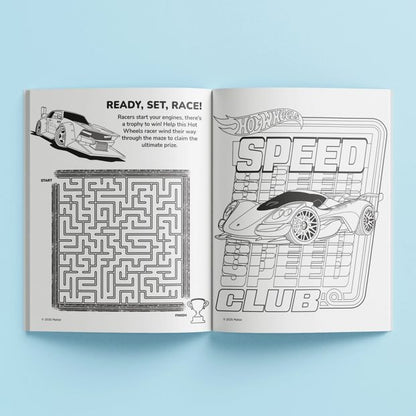 Kaleidoscope Hot Wheels Colouring and Activity Kit - Book