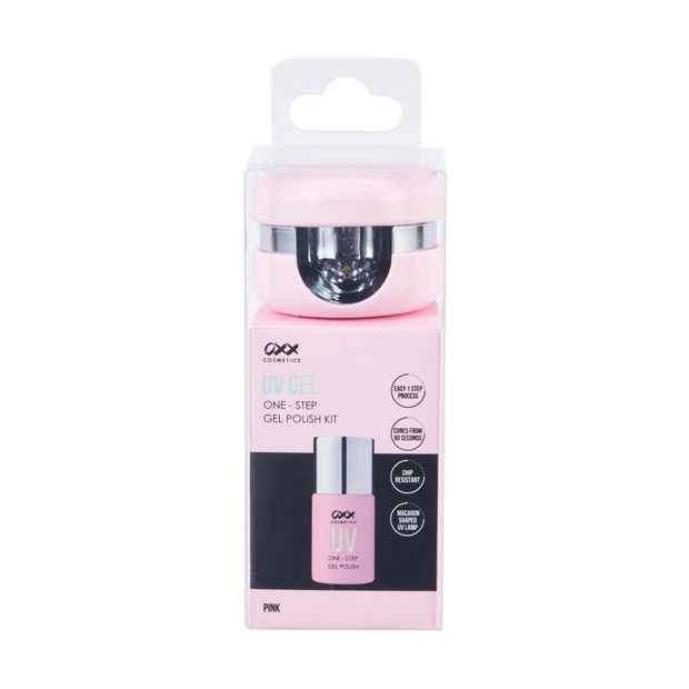 UV Gel One-Step Gel Polish Kit - Pink - OXX Cosmetics