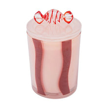 Christmas Red Glass Candy Candle - Anko