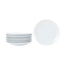 10 Piece White Dinner Plates - Anko