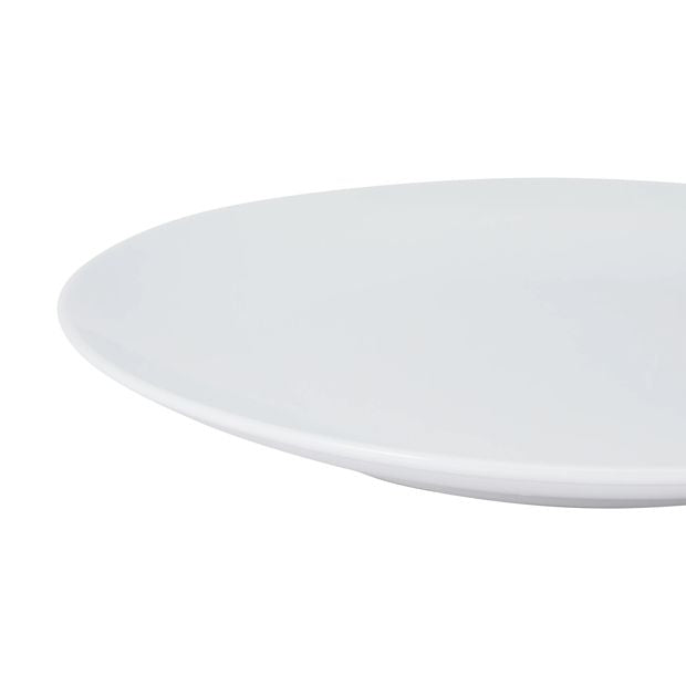 10 Piece White Dinner Plates - Anko