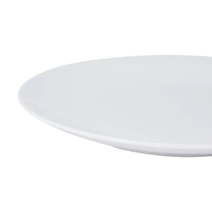 10 Piece White Dinner Plates - Anko