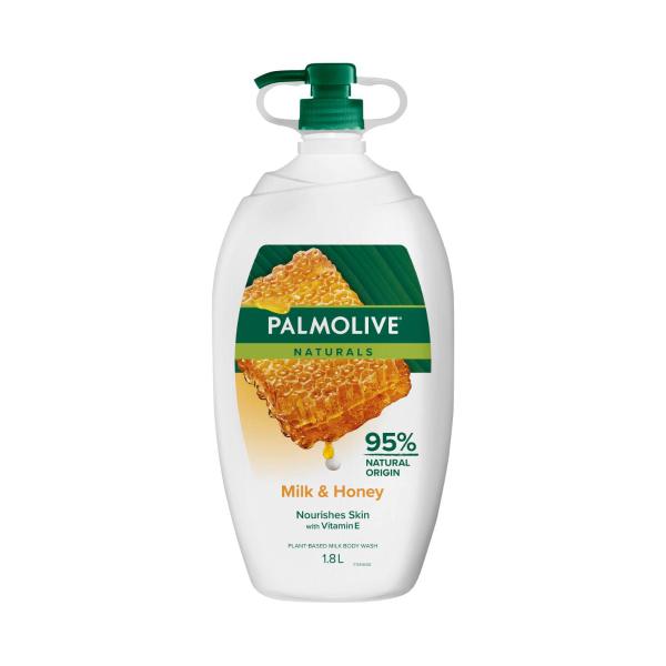 PALMOLIVE NATURALS BODY WASH  MILK & HONEY 1.8L